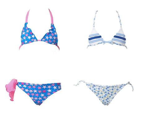 Calzedonia, bikinis y bañadores infantiles