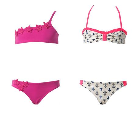 Calzedonia, bikinis y bañadores infantiles