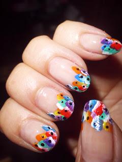 Tutorial manicura bandada de peces.