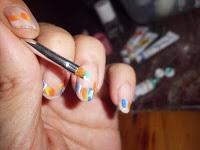 Tutorial manicura bandada de peces.