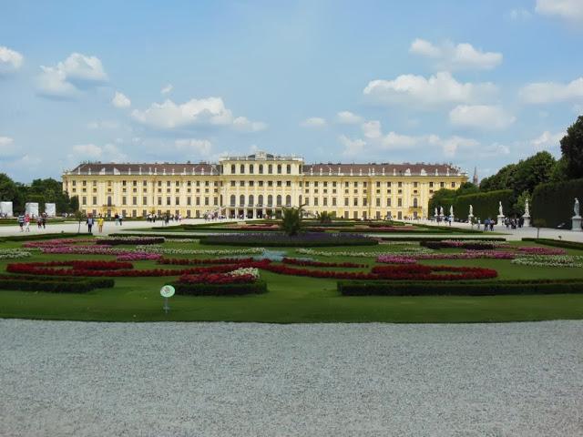 El Palacio Schonbrunn en Viena