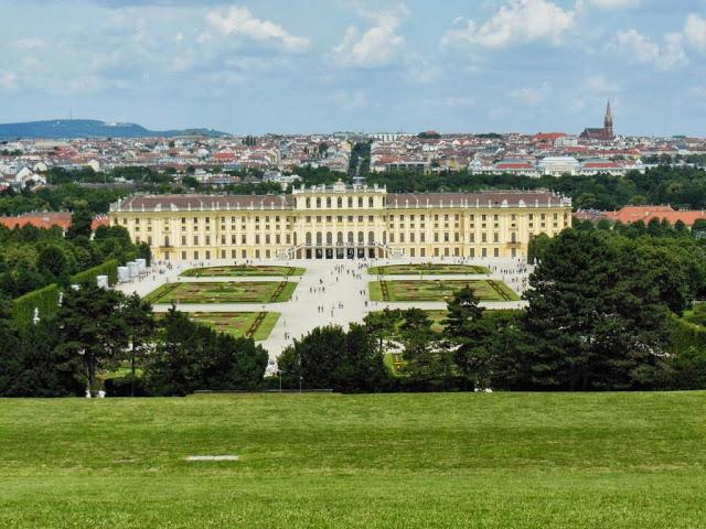 El Palacio Schonbrunn en Viena