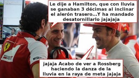 La loca fórmula uno del 2013 aleronlluvia