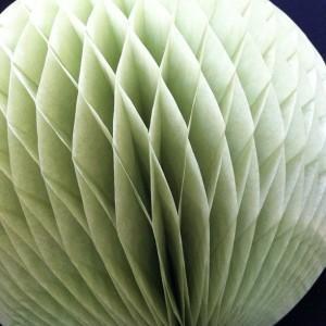 bola nido de abeja verde