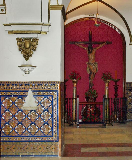 La Iglesia de San Buenaventura (5): El Altar del Cristo de la Salvación.
