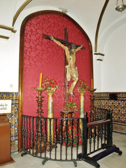 La Iglesia de San Buenaventura (5): El Altar del Cristo de la Salvación.