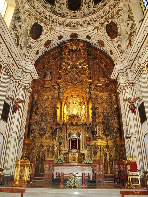 La Iglesia de San Buenaventura (1): el Altar Mayor.