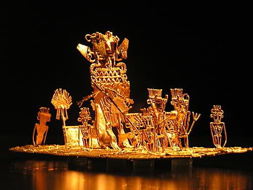Balsa Muisca, Museo del Oro, Bogotá