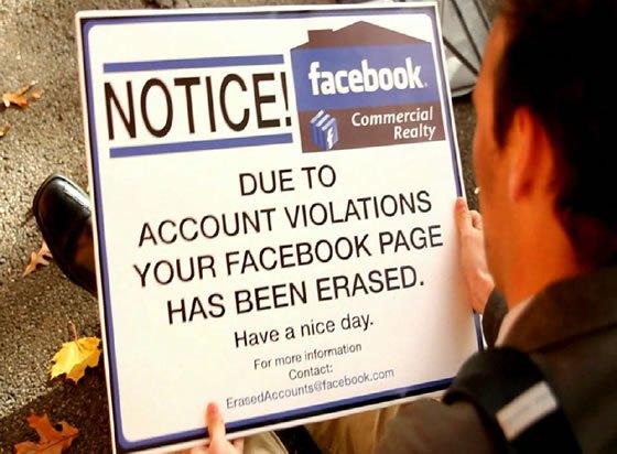 Facebook Cancela tu cuenta