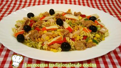 ensalada de pasta