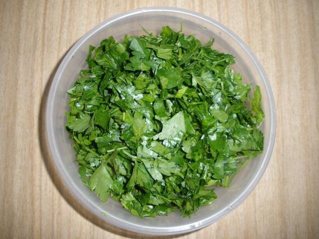 Truco: Conservar Perejil Congelado