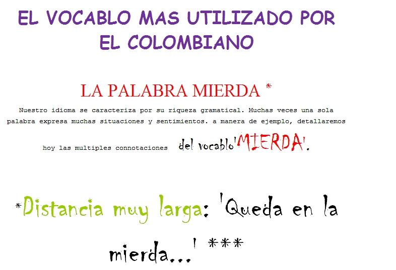 HUMOR: Expresiones colombianas!