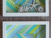 cuadro washitape estrellas