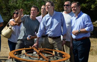 La primera senda del Parque Nacional