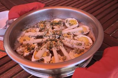 Huevos duros a la cerveza