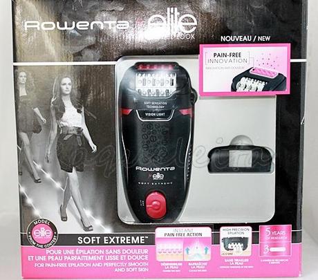 Piernas bonitas y sin vello con mi Rowenta Soft Extreme Elite