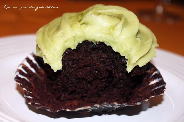 Cupcakes de té verde