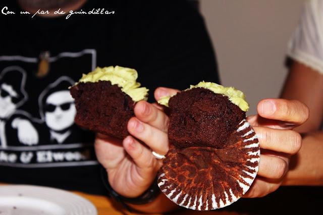 Cupcakes de té verde