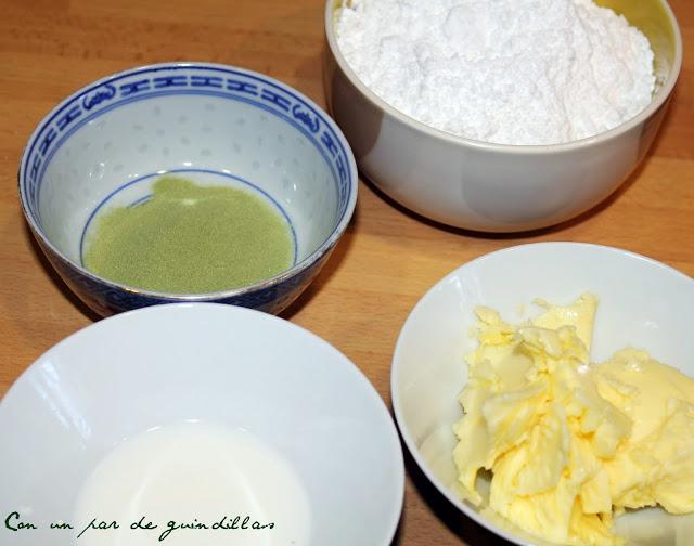 Cupcakes de té verde