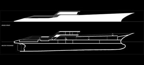 A-cero Projects LAS CASAS DE TORRES XLIII; la transformación de un barco atunero a un yate de lujo by A-cero
