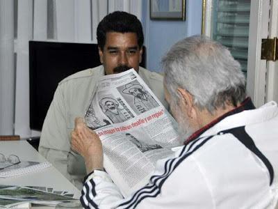 Presidente Nicolás Maduro se entrevistó con Fidel Castro [+ fotos]