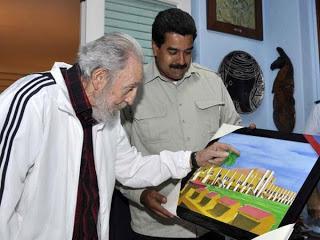 Presidente Nicolás Maduro se entrevistó con Fidel Castro [+ fotos]