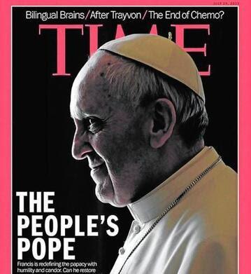 ‘Time’ saca los ‘cuernos’ al Papa Francisco.