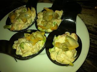 Ensaladilla con almejas chilenas