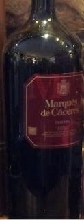 Marqués de Cáceres crianza 2009