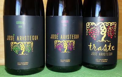 Vinos de José Luis Arístegui