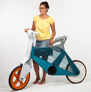 Bicicletas de plástico, una buena opción para la movilidad urbana sustentable