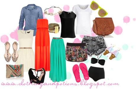 Básicos de verano: Que llevar en la maleta?