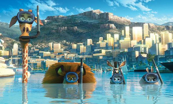 “Madagascar 3: De marcha por Europa” (Eric Darnell, Conrad Vernon y Tom McGrath, 2012)