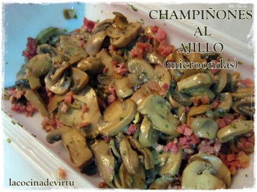 chapiñones al ajillo