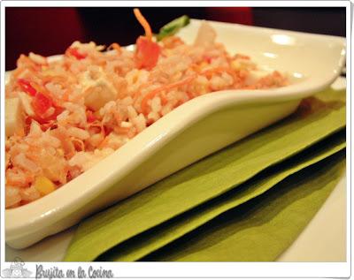 Ensalada veraniega de arroz