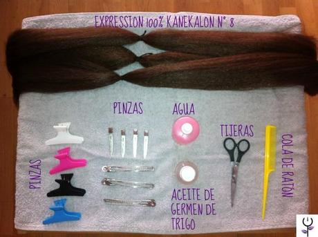 material y aceesorios para hacer twist