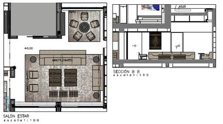 Nueva propuesta de interiorismo para las zonas comunes de la vivienda A-cero en Sevilla