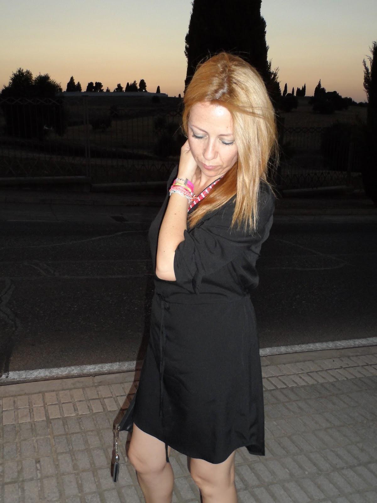 Vestido negro H