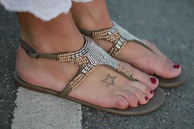 Ibiza...Flamenco White Dress