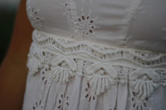 Ibiza...Flamenco White Dress