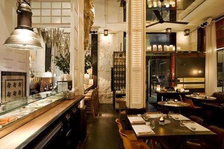 Big Fish BCN, un restaurante con una decoracion de los 50 muy actual