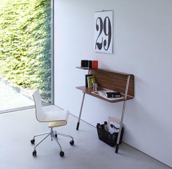 ZONA ESTUDIO ( I PARTE):  ESCRITORIOS FIJADOS A LA PARED