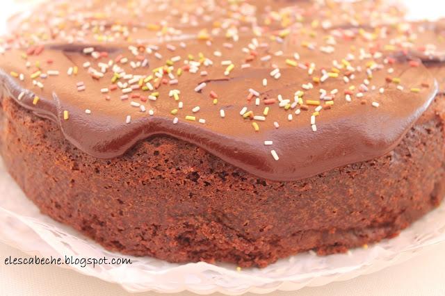 Bizcocho de chocolate