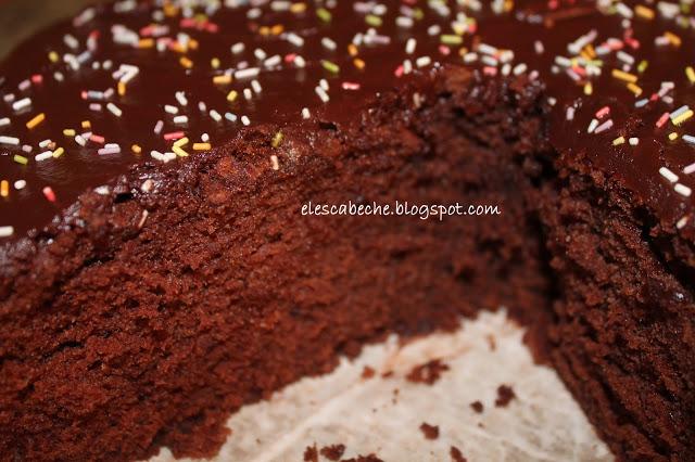 Bizcocho de chocolate