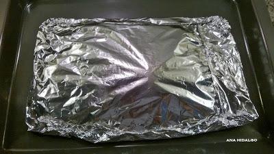 Filete de merluza en papillote