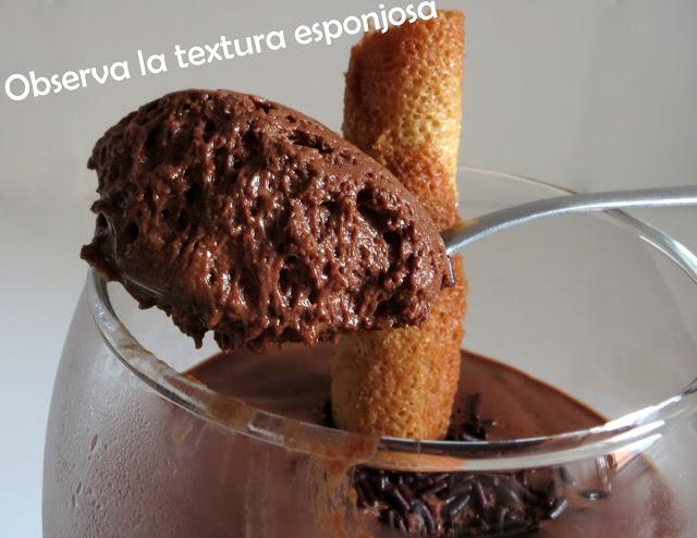 Mousse de chocolate