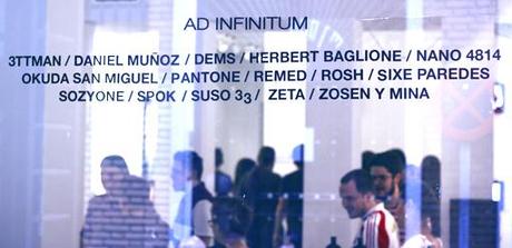Ad Infinitum “Ad Infinitum” arte urbano de vanguardia en Iam Gallery