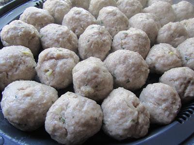 Albóndigas en salsa verde