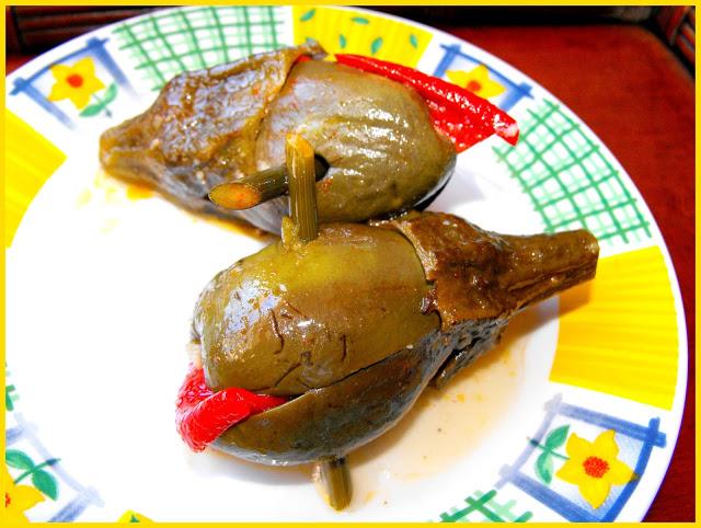 Receta buenísima de berenjenas de Almagro
