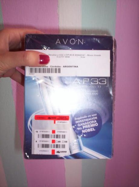 Llegaron muestras gratis: Avon Anew Clinical.